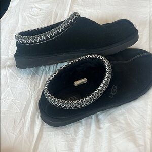 UGG Black Slip-On Shoes